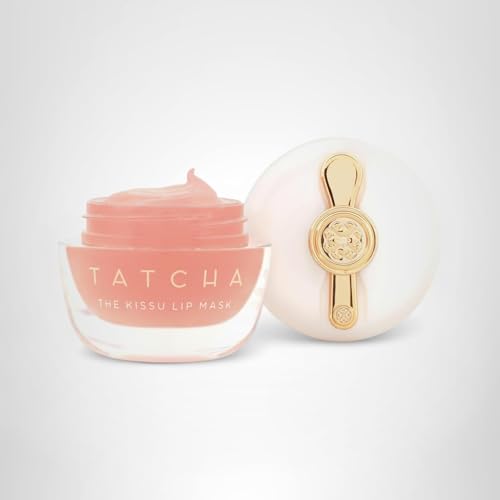 Tatcha Kissu Lip Mask | Overnight Lip Mask, Visibly Plumps and Softens for Lush Lips, 9.0 G | 0.32 oz - dailyvitalstore