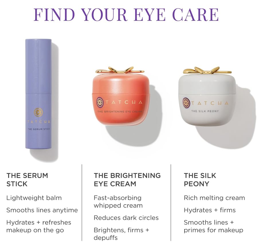 Tatcha The Serum Stick | Smooth Dry Fine Lines Instantly, Face & Eye Brightener Stick 8 G | 0.28 oz - dailyvitalstore
