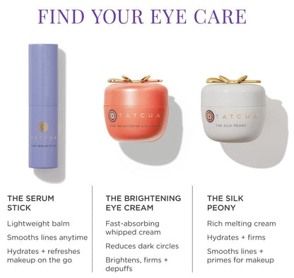 Tatcha The Serum Stick | Smooth Dry Fine Lines Instantly, Face & Eye Brightener Stick 8 G | 0.28 oz - dailyvitalstore
