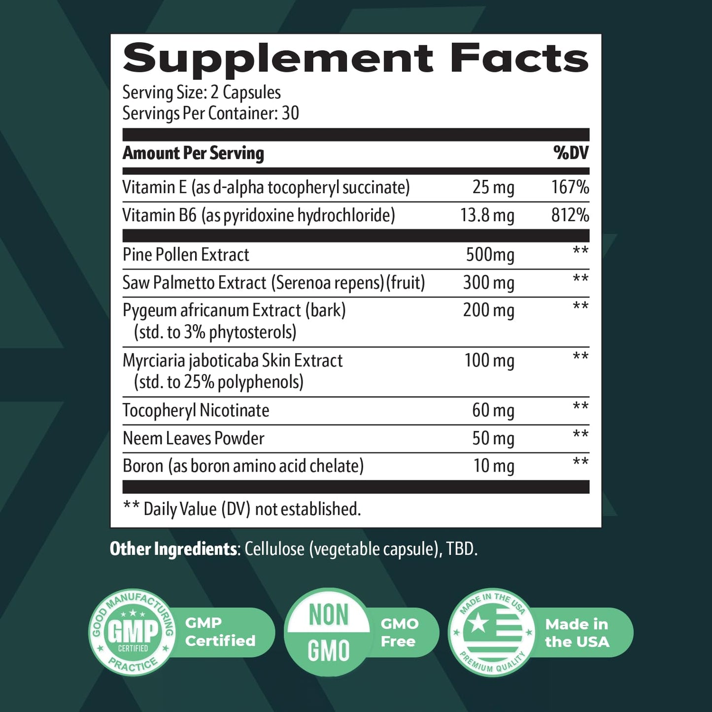 TC24 - Natural Supplement with Myrciaria Jaboticab, Lipophytol, Pygeum Africanum Extract & Boron | Non-GMO, Stimulant-Free, Easy-to-Take | Made in USA, GMP-Certified | 60 Capsules, 1 Month Supply - dailyvitalstore