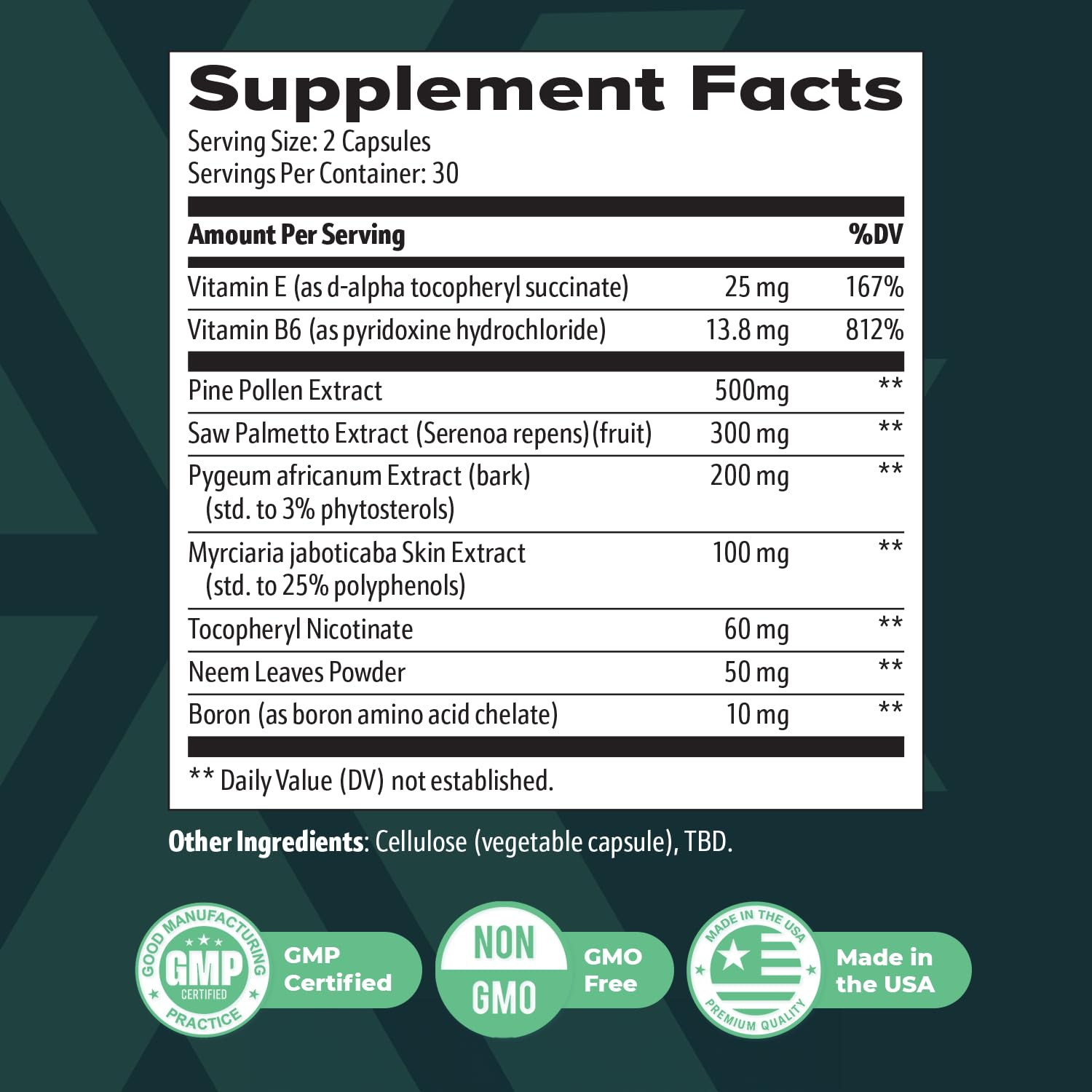 TC24 - Natural Supplement with Myrciaria Jaboticab, Lipophytol, Pygeum Africanum Extract & Boron | Non-GMO, Stimulant-Free, Easy-to-Take | Made in USA, GMP-Certified | 60 Capsules, 1 Month Supply - dailyvitalstore
