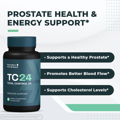 TC24 - Natural Supplement with Myrciaria Jaboticab, Lipophytol, Pygeum Africanum Extract & Boron | Non-GMO, Stimulant-Free, Easy-to-Take | Made in USA, GMP-Certified | 60 Capsules, 1 Month Supply - dailyvitalstore