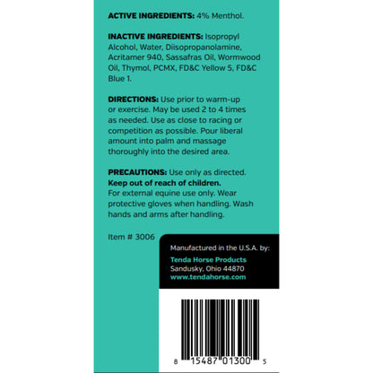Tenda Liniment Gel - Designed to Provide Temporary Soothing, Relief for Sore and Stiff Muscles - dailyvitalstore