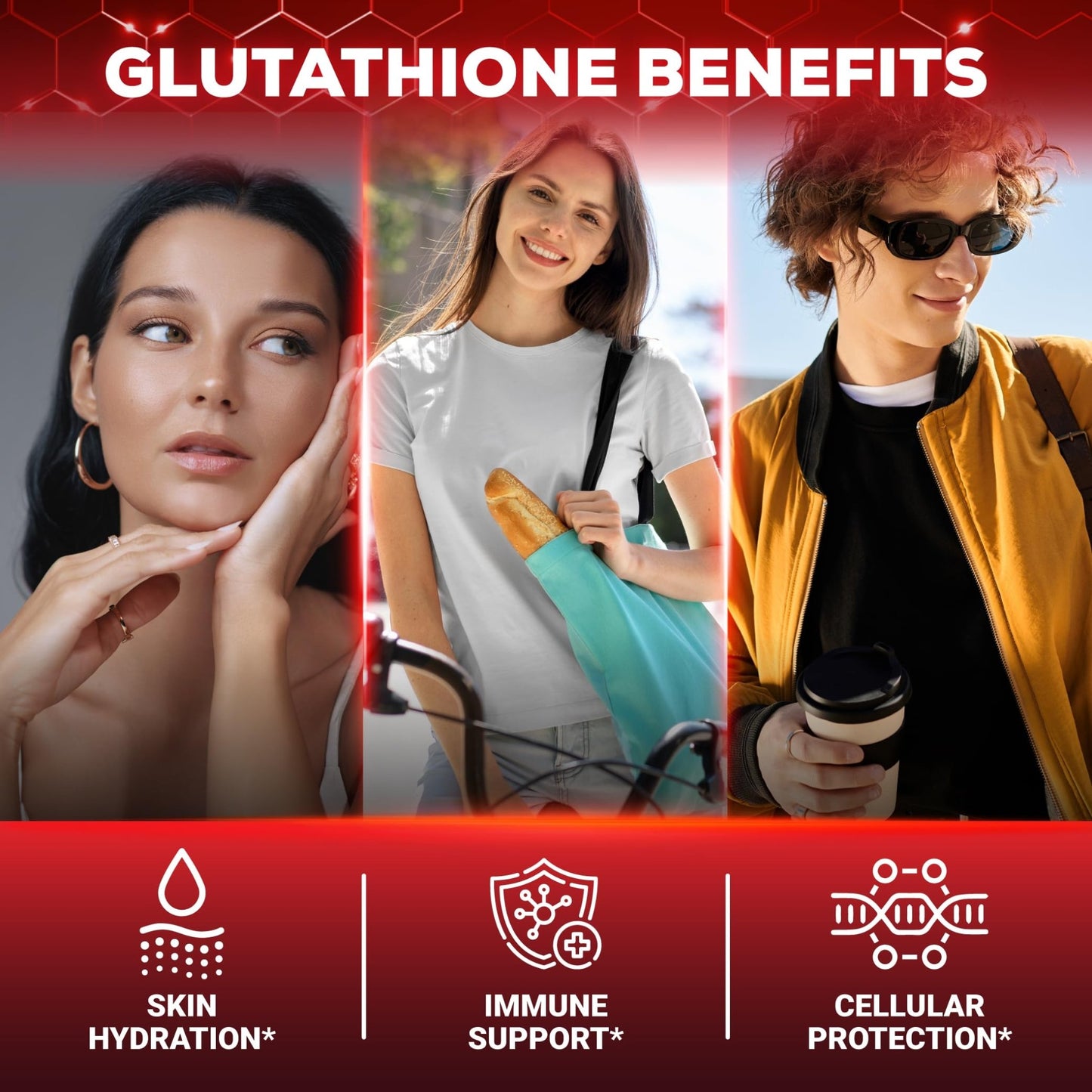 Tenmido Liposomal Glutathione Supplement - 7in1 Liquid Drops with Zinc, Vitamin C, Vitamin E, Phosphatidylcholine, Hyaluronic Acid, and Aloe Vera - Vegan, Non-GMO - 30ml 1 Fl Oz - dailyvitalstore