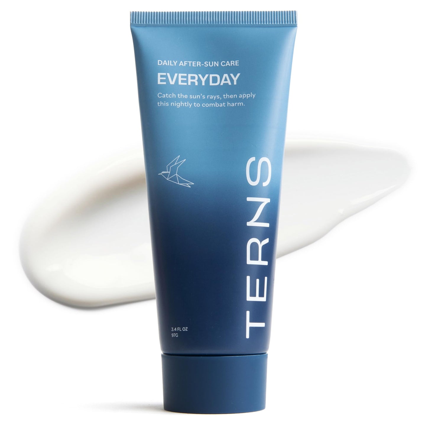 TERNS Everyday Advanced Moisturizer for Face & Body, Daily Skin Care Lotion for Men & Women, Marine Bioactive Skin Cream, Supports Firmness & Hydration, Travel Friendly, Natural Fragrance, 3.4 Oz - dailyvitalstore