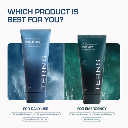 TERNS Everyday Advanced Moisturizer for Face & Body, Daily Skin Care Lotion for Men & Women, Marine Bioactive Skin Cream, Supports Firmness & Hydration, Travel Friendly, Natural Fragrance, 3.4 Oz - dailyvitalstore