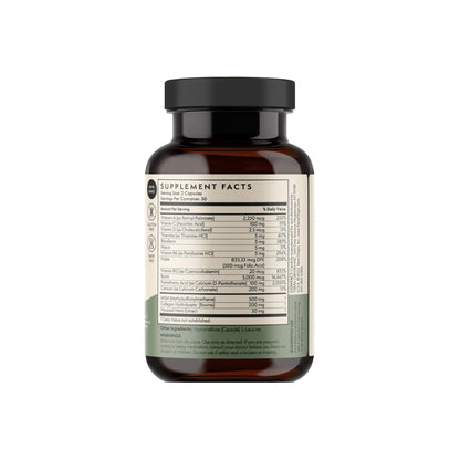 TERRA ORIGIN Healthy Hair, Skin and Nails Supplement | Collagen, Biotin, Horsetail & B-Complex | Supports Hair Strength, Skin Elasticity & Nail Growth | Vitamins for Women and Men | 60 Capsules - dailyvitalstore