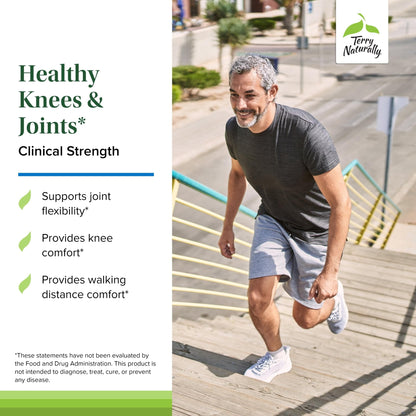 Terry Naturally Healthy Knees & Joints - Dietary Supplement to Support Bone Health & Joint Flexibility - Healthy Knee & Hip Aid with Calcium Fructoborate - 60 Capsules - dailyvitalstore