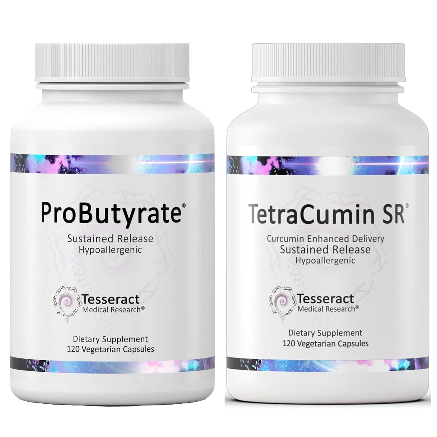 Tesseract Medical Research ProButyrate Gut Health Supplement, Butyric Acid Complex & TetraCumin SR Joint Support Supplement, Sustained Release - dailyvitalstore