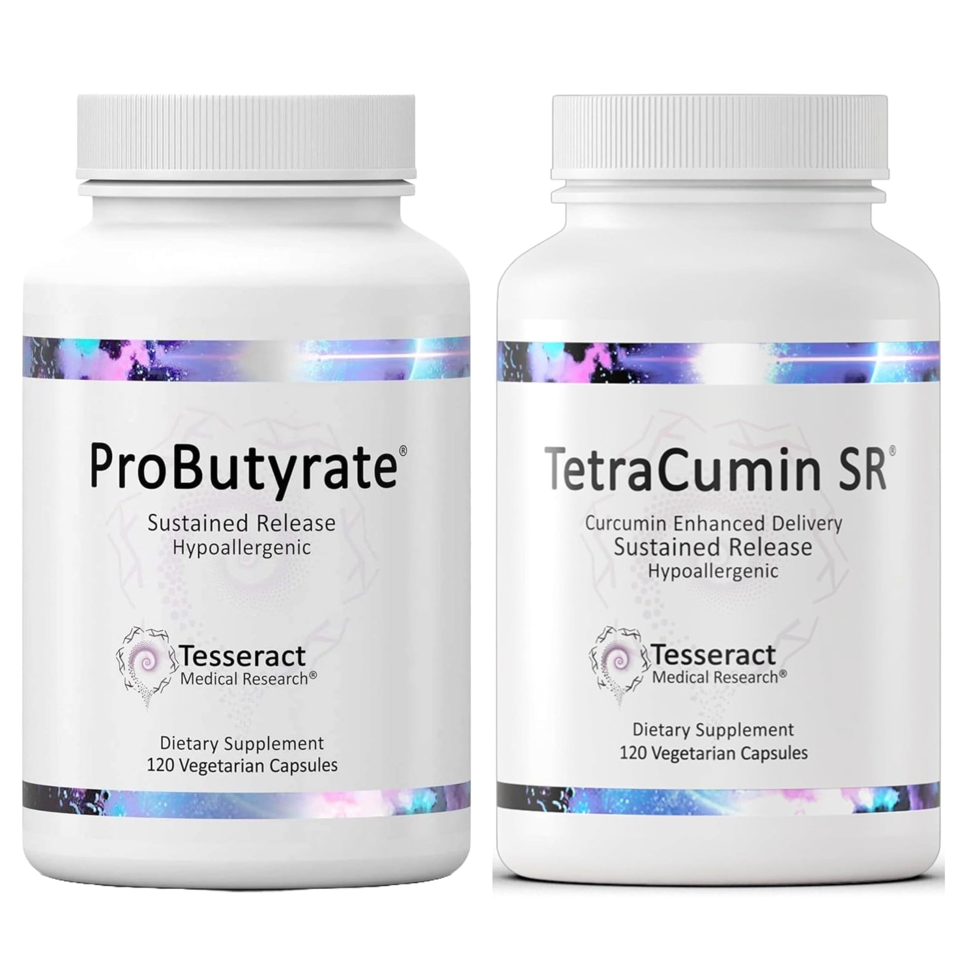 Tesseract Medical Research ProButyrate Gut Health Supplement, Butyric Acid Complex & TetraCumin SR Joint Support Supplement, Sustained Release - dailyvitalstore