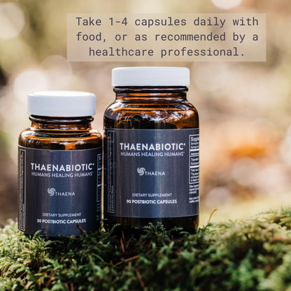 Thaena ThaenaBiotic Postbiotic - World's First Human-Derived Postbiotic Supplement - 30 Count - dailyvitalstore