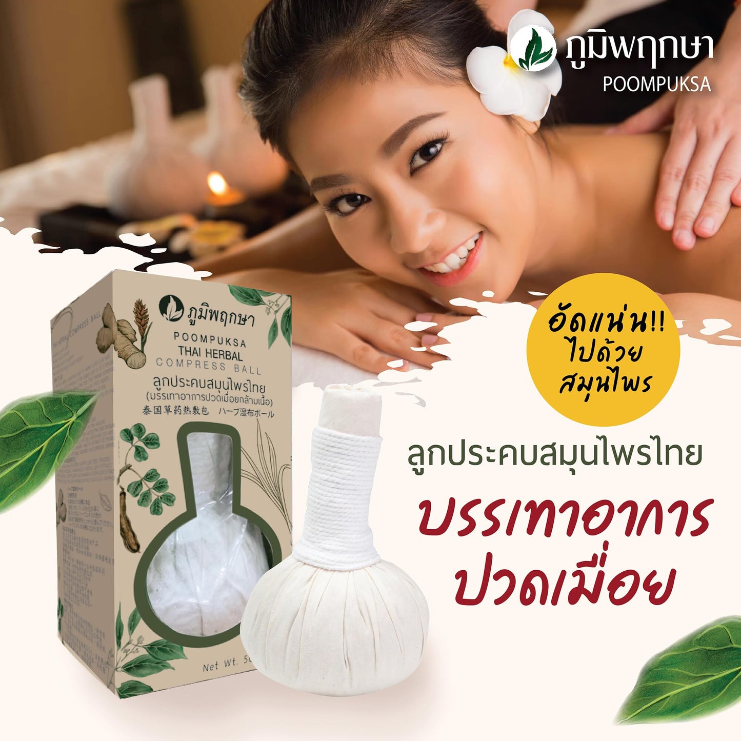 Thai Herbal Compress 50g (3 Box.) - dailyvitalstore