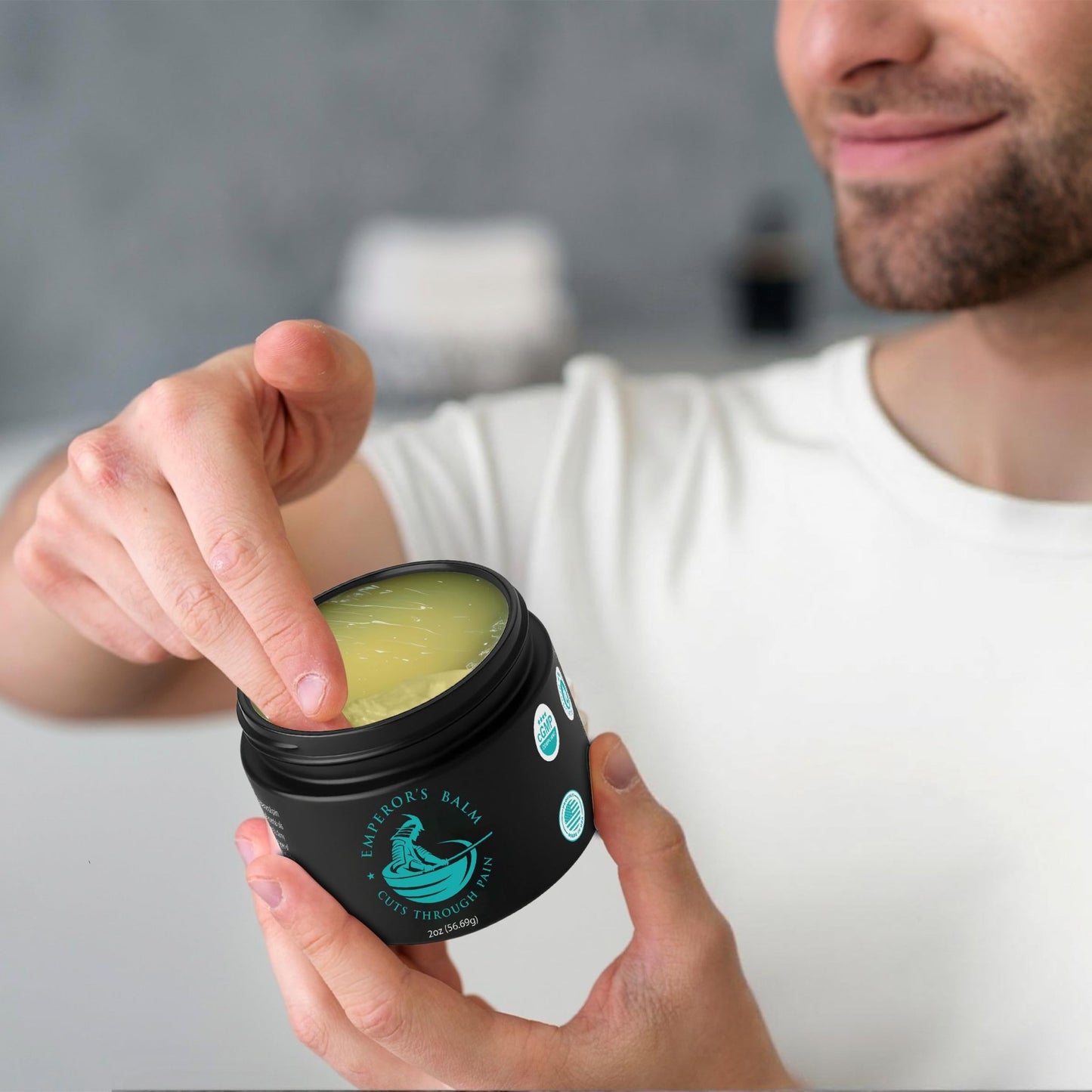 The Emperor's Balm Joint & Muscle Pain Relief Cream – Fast-Acting, Non-Greasy, Long-Lasting Natural Formula – Soothing Rub for Back, Shoulder, Neck & Whole Body - 2oz - dailyvitalstore
