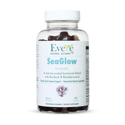 The EverÉ Natural Alchemy Sea Moss with Bladderwrack & Burdock Root – Vegan, Plant-Based Gummies with Minerals & Botanicals – Mixed-Berry Flavor, Non-GMO & Gluten-Free - dailyvitalstore