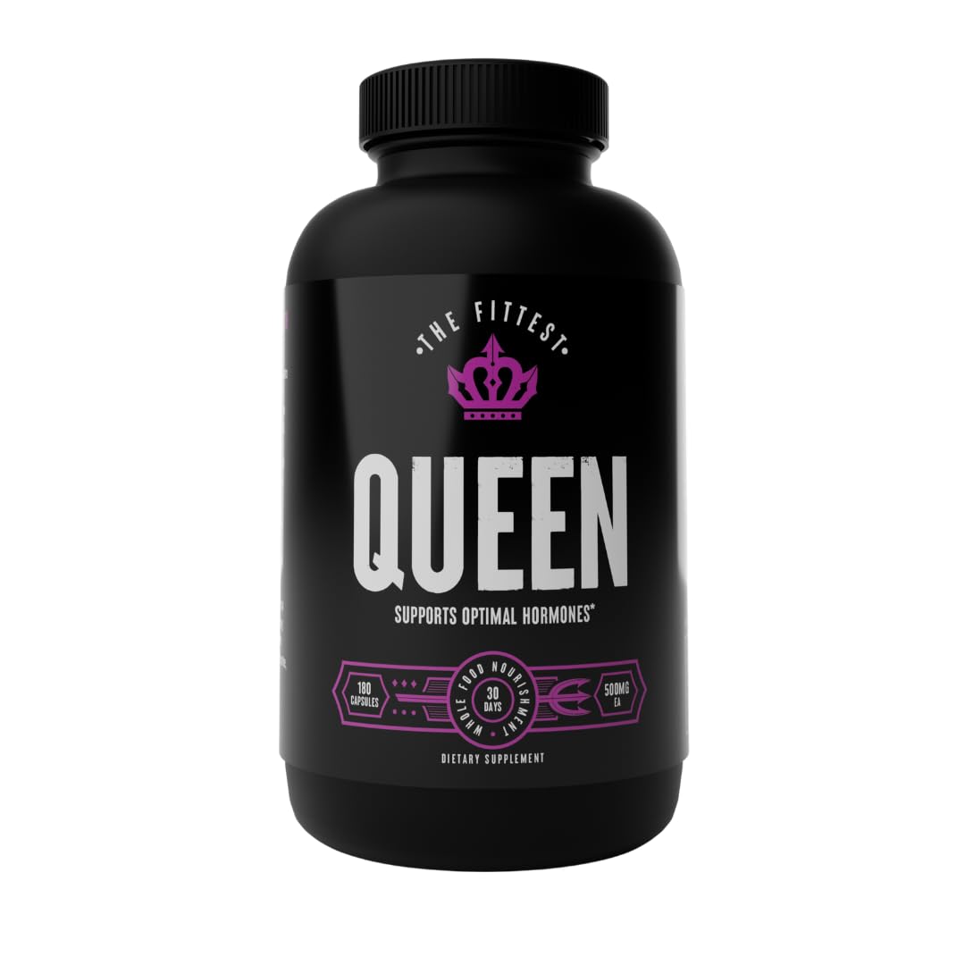 The Fittest Queen Organ Supplement, Hormone & Energy Support, 180 Capsules - dailyvitalstore
