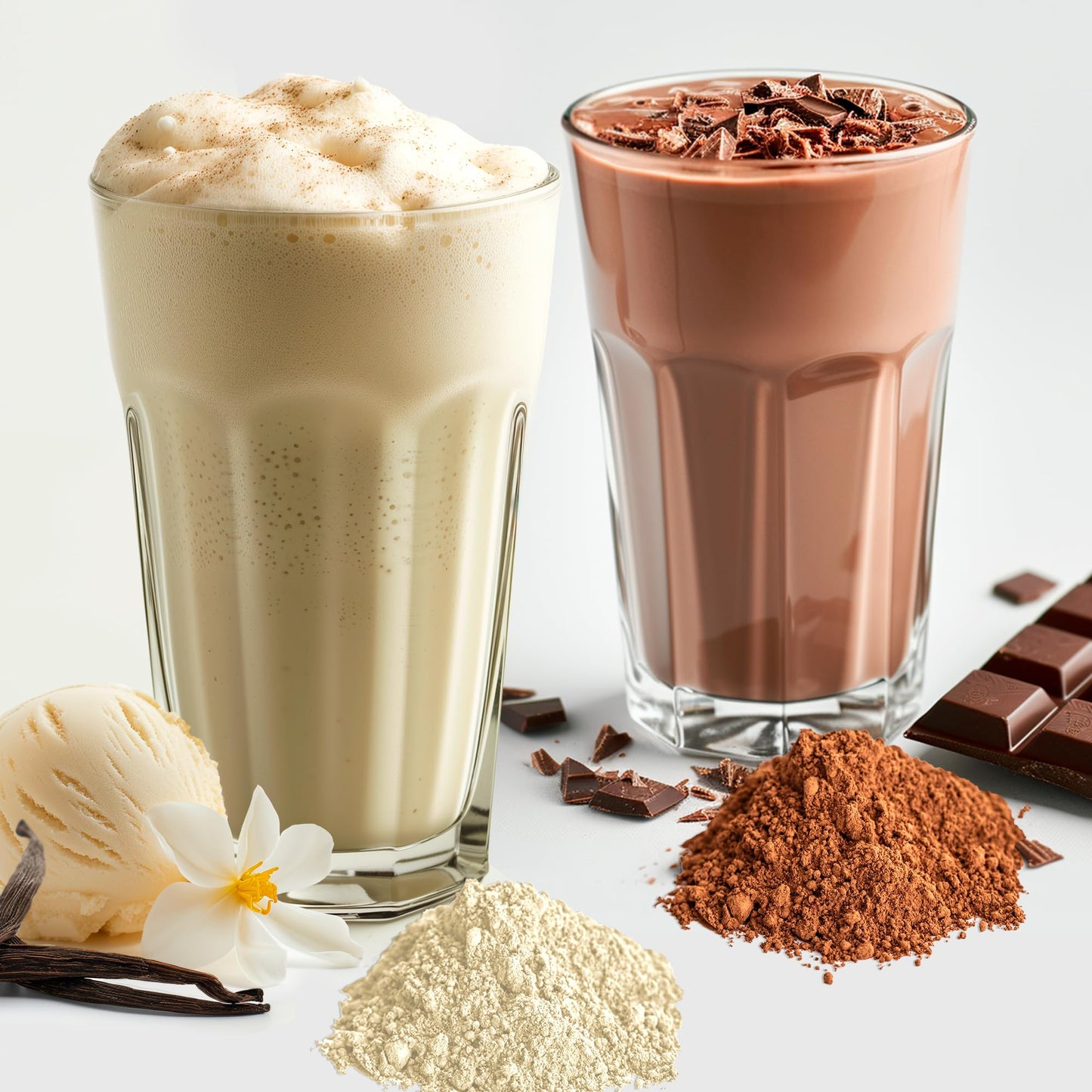 The Fittest Whole Feast Beef Protein Powder - Milk Chocolate - Grass Fed Nose to Tail Carnivore Blend Including Liver, Colostrum and Whole Bone - BCAAs - 14g Collagen, 21g Total Protein - dailyvitalstore