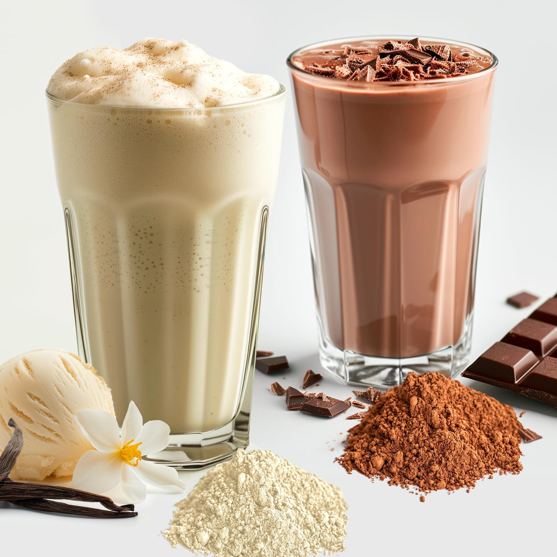 The Fittest Whole Feast Beef Protein Powder - Milk Chocolate - Grass Fed Nose to Tail Carnivore Blend Including Liver, Colostrum and Whole Bone - BCAAs - 14g Collagen, 21g Total Protein - dailyvitalstore