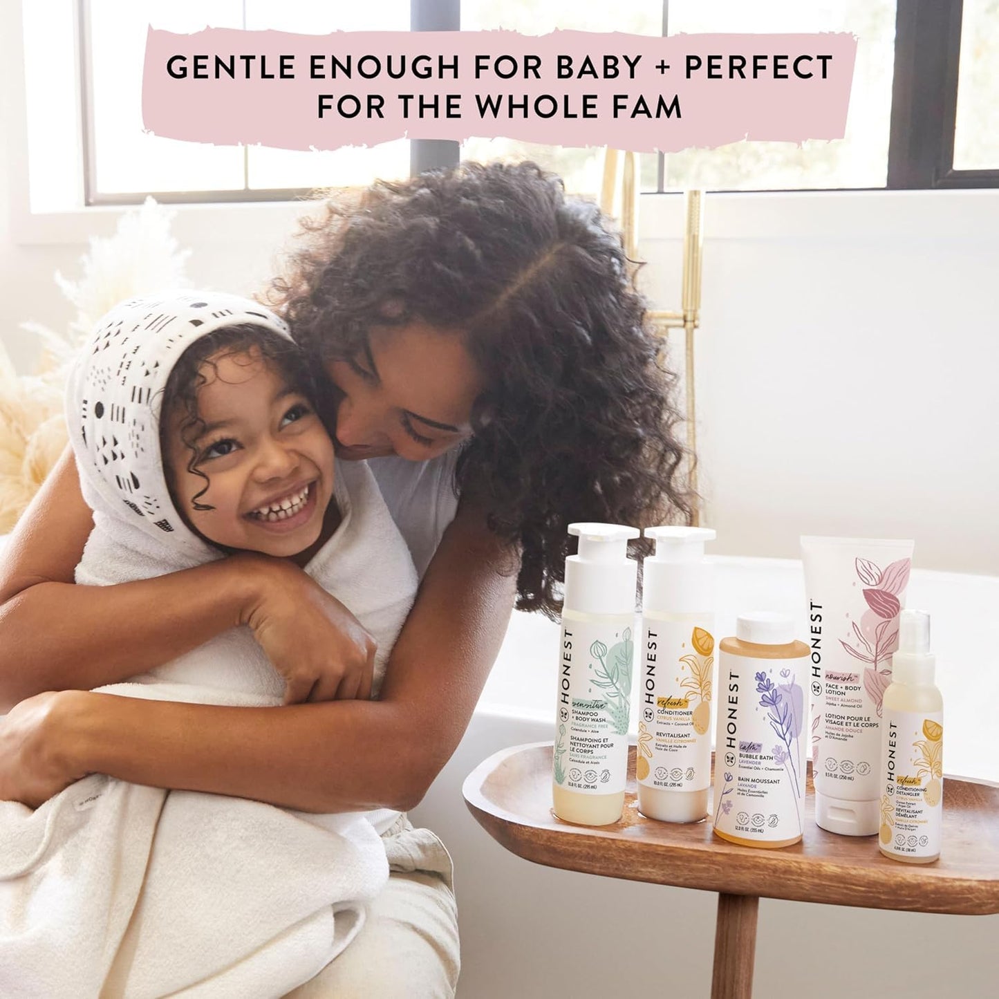 The Honest Company Conditioning Hair Detangler, Tear-Free, Hypoallergenic, Leave-In Conditioner and Fortifying Spray - dailyvitalstore