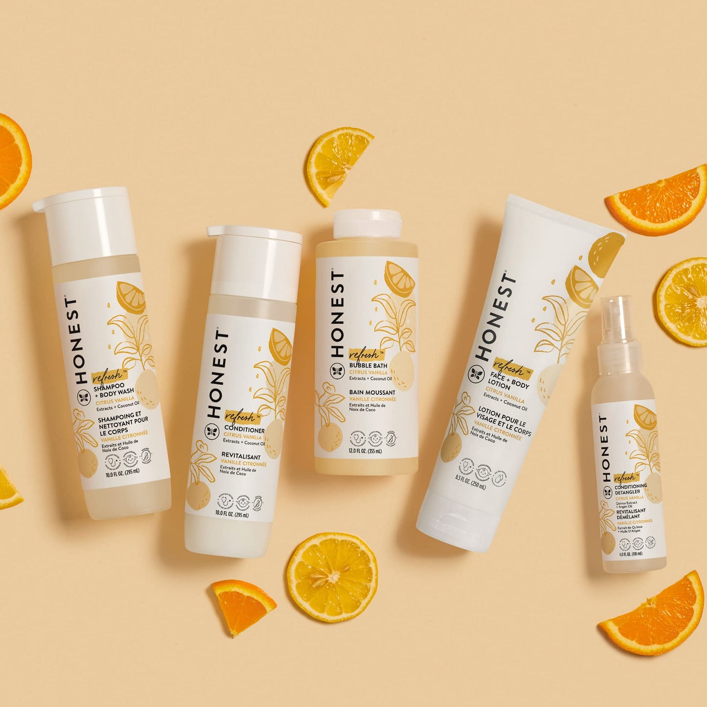 The Honest Company Conditioning Hair Detangler, Tear-Free, Hypoallergenic, Leave-In Conditioner and Fortifying Spray - dailyvitalstore