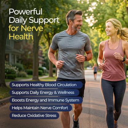 The Nerve Brand Neuropathy Support Gummies, 600 mg R Alpha Lipoic Acid Gummies with B1 B6 B12 and Lion’s Mane, Sugar Free Daily Nerve Health Supplement, 30 Day Supply - dailyvitalstore