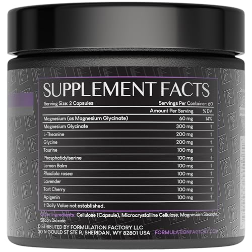 The Night Before 10-in-1 Midnight Maximizer Sleep Aid, Stress Relief, Cognition, Relaxation, Recovery, Focus, Magnesium Glycinate, L-Theanine & More, (120 Capsules – 2 Month Supply) - dailyvitalstore