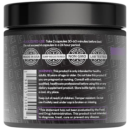 The Night Before 10-in-1 Midnight Maximizer Sleep Aid, Stress Relief, Cognition, Relaxation, Recovery, Focus, Magnesium Glycinate, L-Theanine & More, (120 Capsules – 2 Month Supply) - dailyvitalstore
