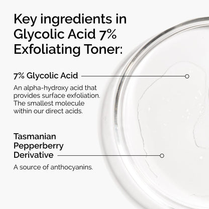 The Ordinary Glycolic Acid 7% Exfoliating Toner, Brightening and Smoothing Daily Toner for More Even-Looking Skin Tone, 3.4 Fl Oz (Pack of 2) - dailyvitalstore