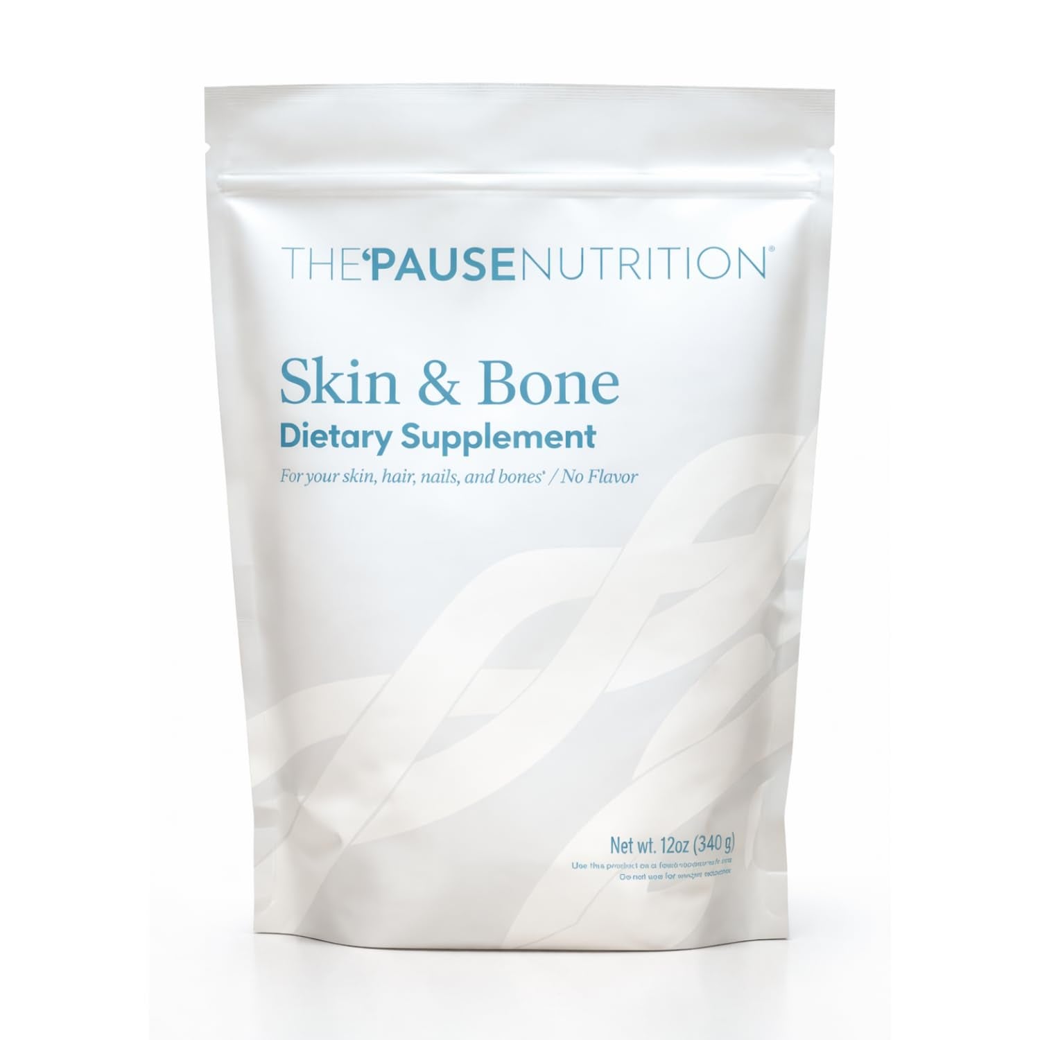 The 'Pause Life Skin & Bone, Verisol & Fortibone Collagen Peptides, Powder Formula with Hyaluronic Acid and Vitamin C, Gluten Free Supplement, Skin, Nails & Hair Support, Unflavored, Easy to Mix 12 OZ - dailyvitalstore