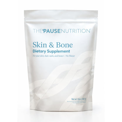 The 'Pause Life Skin & Bone, Verisol & Fortibone Collagen Peptides, Powder Formula with Hyaluronic Acid and Vitamin C, Gluten Free Supplement, Skin, Nails & Hair Support, Unflavored, Easy to Mix 12 OZ - dailyvitalstore