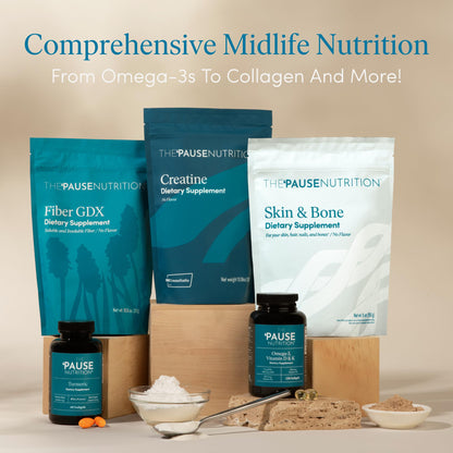 The 'Pause Life Skin & Bone, Verisol & Fortibone Collagen Peptides, Powder Formula with Hyaluronic Acid and Vitamin C, Gluten Free Supplement, Skin, Nails & Hair Support, Unflavored, Easy to Mix 12 OZ - dailyvitalstore