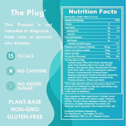 The Plug Liver Cleanse & Detox Drink | Organic Herbal Liquid Supplement with Electrolytes, Superfruits & Plant-Based Nutrients - dailyvitalstore
