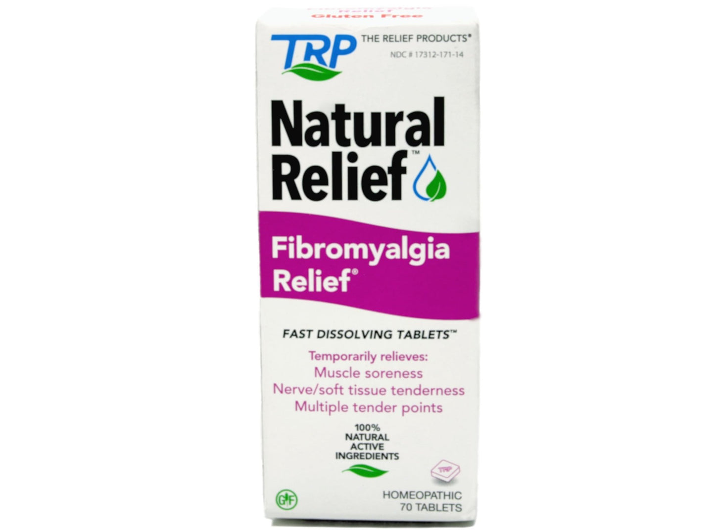 The Relief Products Fibromyalgia Fast Dissolving Tablets, 70 Count - dailyvitalstore