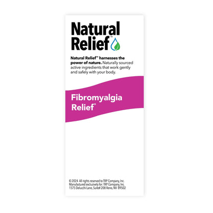 The Relief Products Natural Fibromyalgia Temporary Relief of Muscle Soreness Discomfot Tenderness Difficulty Moving & Joint Pain - 70ct - dailyvitalstore