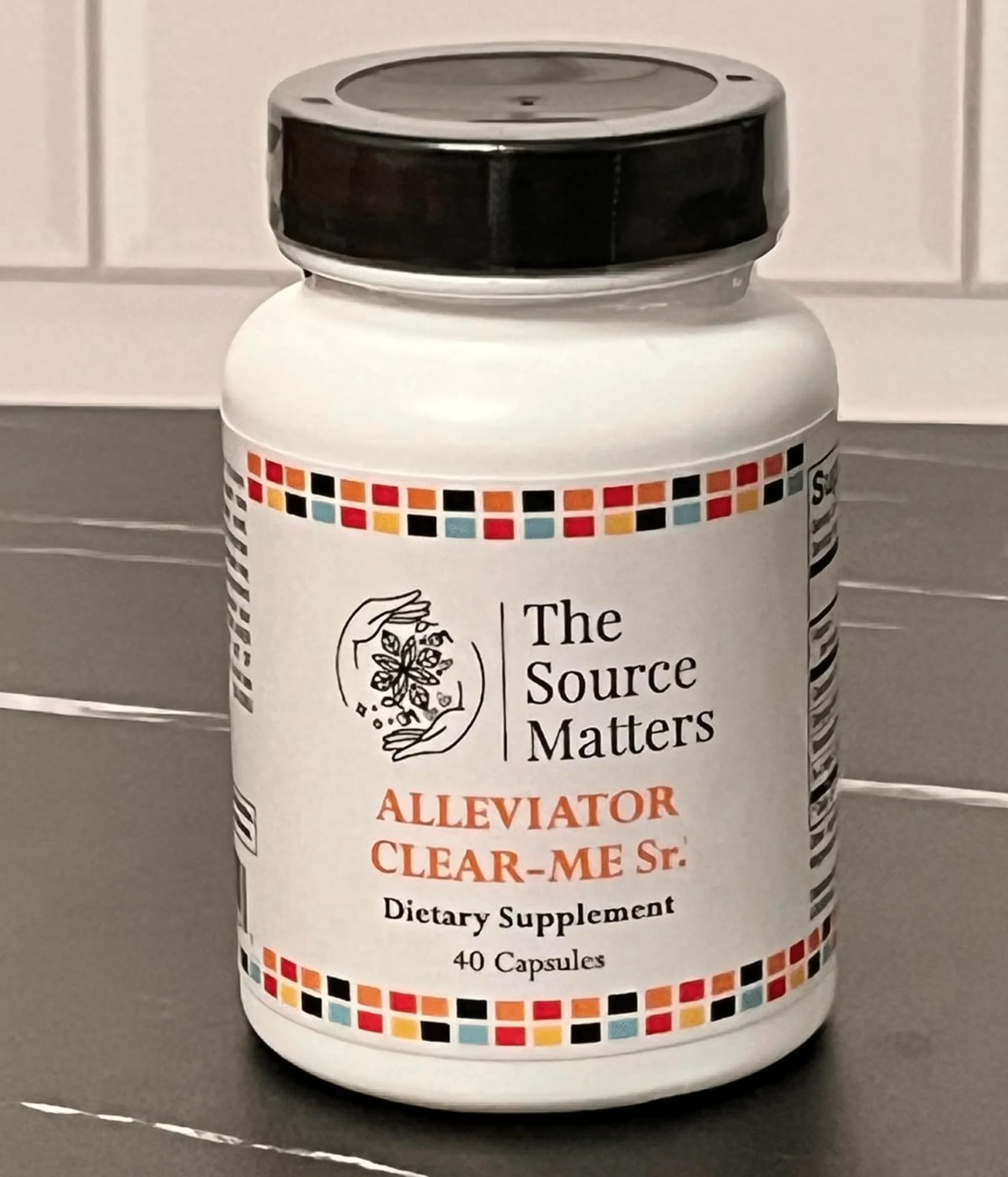 The Source Matters Alleviator Clear-ME SR Seasonal Allergy Relief and Immune Support | Quercetin, Bromelain, Stinging Nettles, NAC, and Vitamin C (40 Capsules) - dailyvitalstore