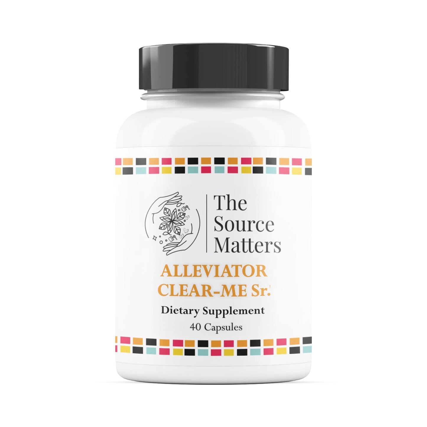The Source Matters Alleviator Clear-ME SR Seasonal Allergy Relief and Immune Support | Quercetin, Bromelain, Stinging Nettles, NAC, and Vitamin C (40 Capsules) - dailyvitalstore