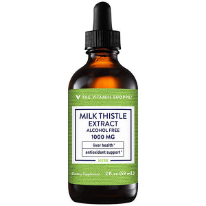The Vitamin Shoppe Milk Thistle 1,000MG - Liver Health Support, Detoxification & Antioxidant Protection - dailyvitalstore