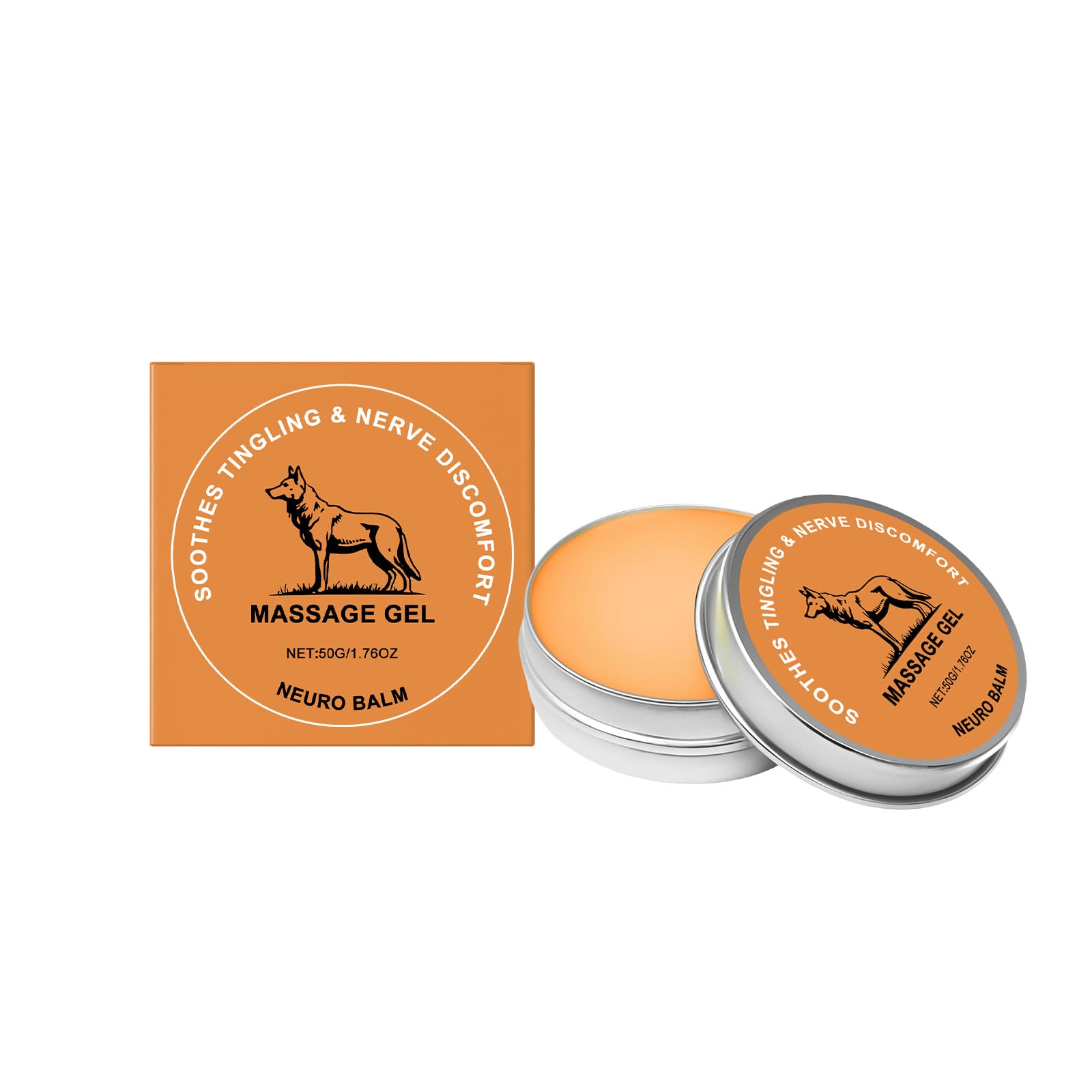 The wolf Neuro Balm, Muscle and Joint Builder Balm, Joint Activities Throughout The Body，Natural Joint Care Soothing Massage Cream，Daily Joint & Muscle Care - dailyvitalstore