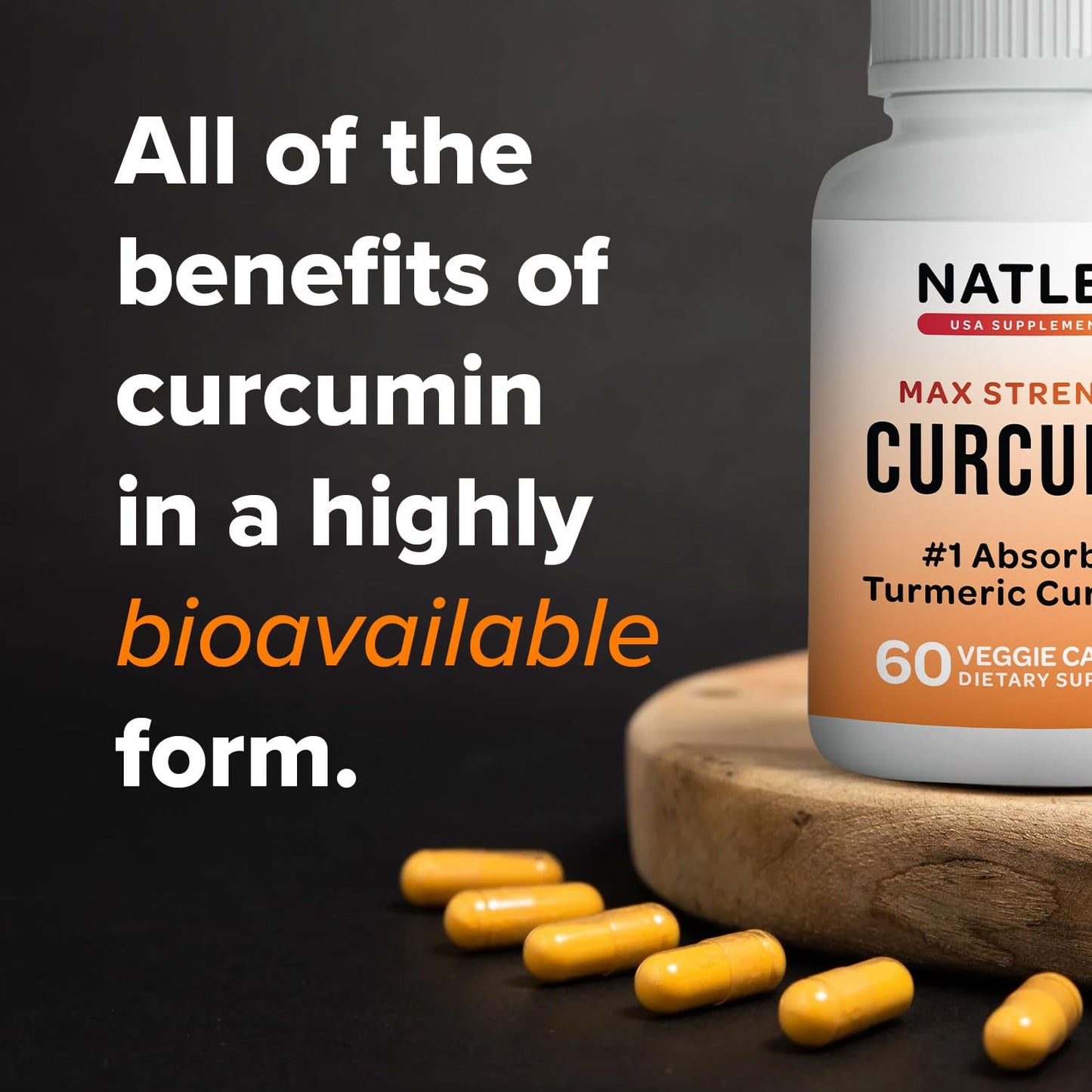 Theracurmin Turmeric Curcumin Supplement, 120 Count, High Absorption Turmeric & Curcumin - Joint Supplement for Men and Women - 42.6X More Bioavailablity - dailyvitalstore