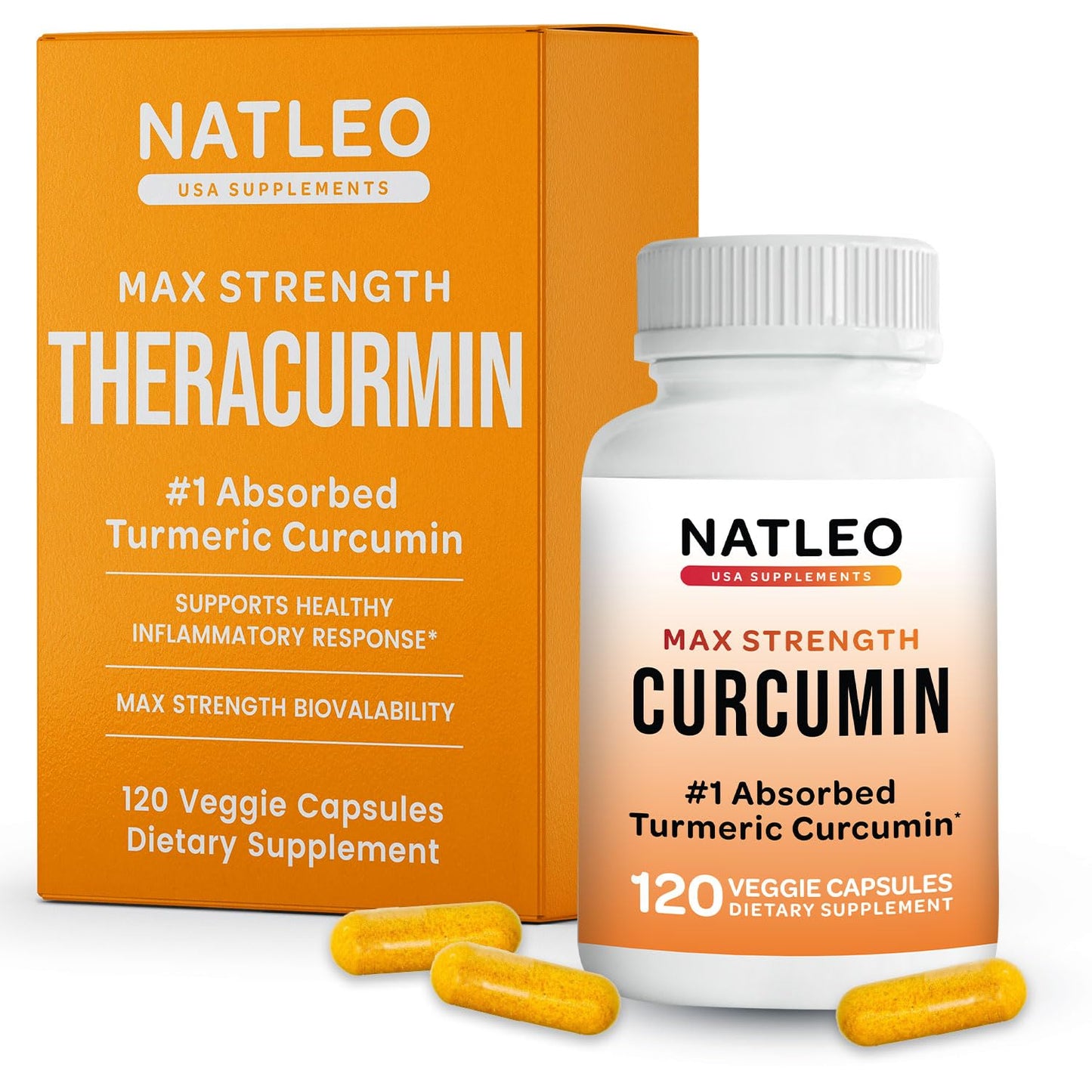 Theracurmin Turmeric Curcumin Supplement, 120 Count, High Absorption Turmeric & Curcumin - Joint Supplement for Men and Women - 42.6X More Bioavailablity - dailyvitalstore