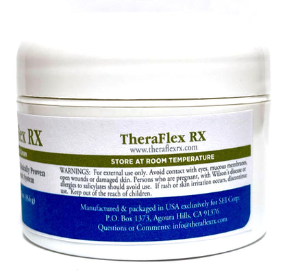 Theraflex RX® TMJ Cream (Doctor Formulated). This is a Patented Topical Cream which Provides Masseter Muscle and temporomandibular Joint Relief (TMJ) - dailyvitalstore
