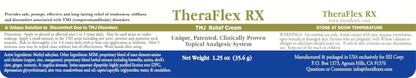 Theraflex RX® TMJ Cream (Doctor Formulated). This is a Patented Topical Cream which Provides Masseter Muscle and temporomandibular Joint Relief (TMJ) - dailyvitalstore
