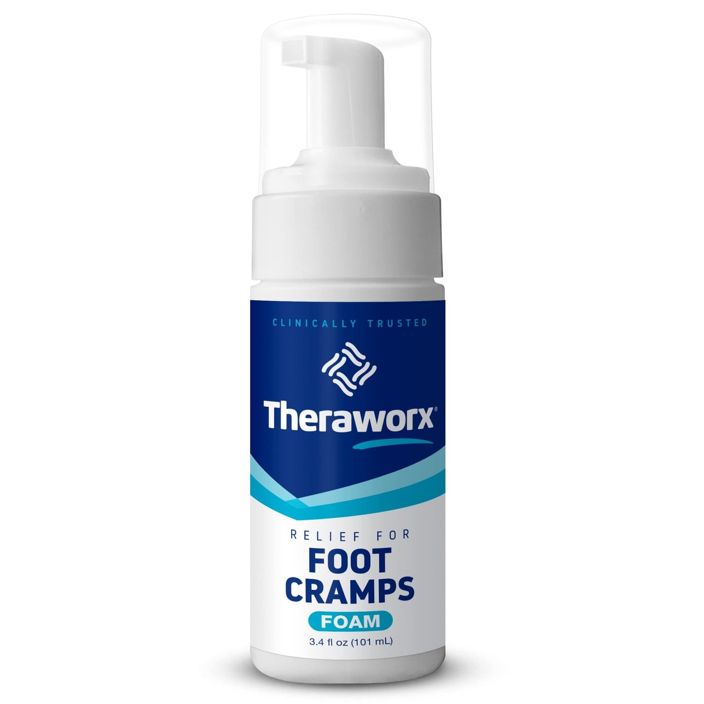 Theraworx Fast-Acting Foam for Foot Cramp Relief with Magnesium Sulfate - 3.4 Fl Oz - 1 Count - dailyvitalstore