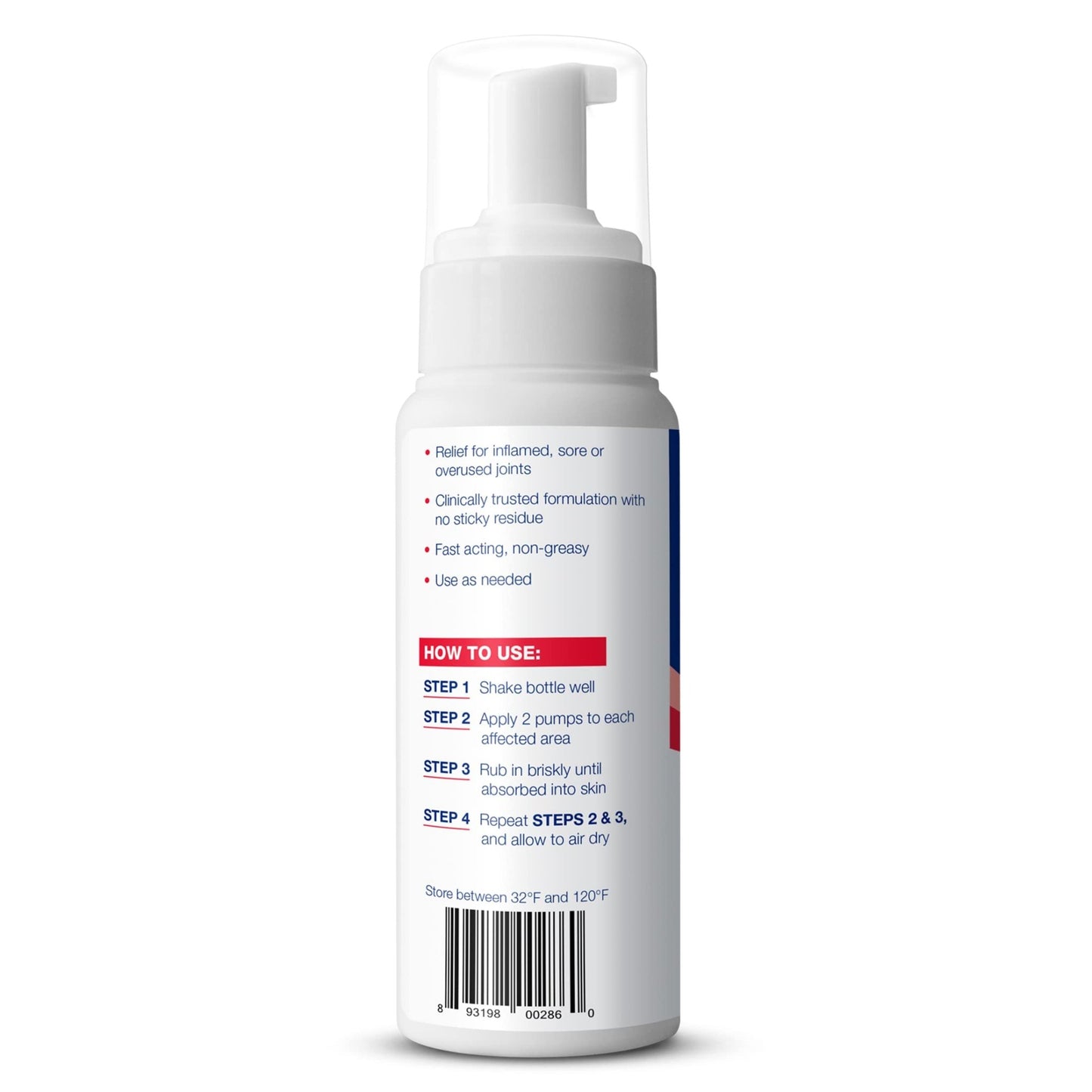 Theraworx Fast-Acting Joint Relief Foam Joint Discomfort & Inflammation Relief - 7.1 oz - 1 Count - dailyvitalstore