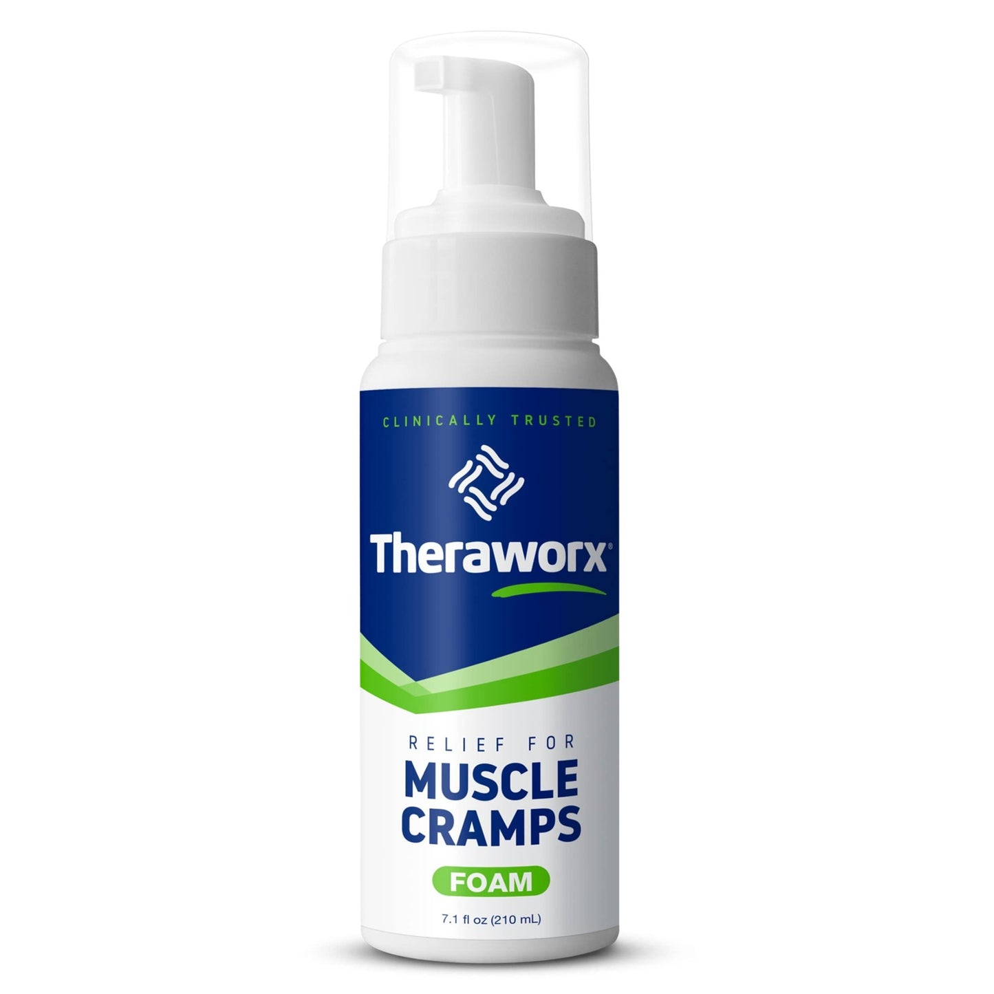 Theraworx Relief Fast-Acting Foam for Leg Cramps, Foot Cramps and Muscle Soreness, 7.1 Oz. (Pack of 6) - dailyvitalstore