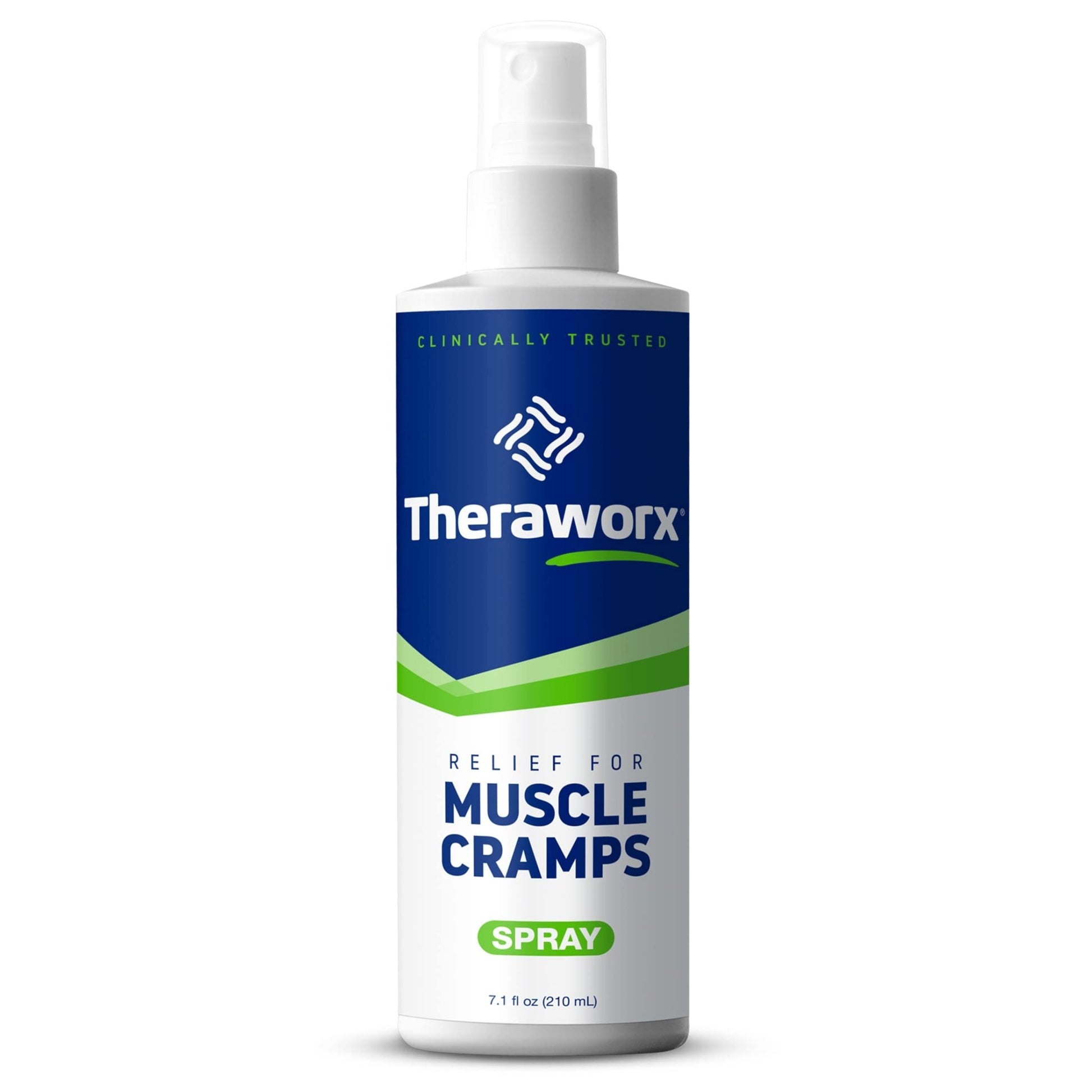 Theraworx Relief for Muscle Cramps Spray Fast-Acting Muscle Spasm, Leg Soreness with Magnesium Sulfate - 7.1 oz - 1 Count - dailyvitalstore