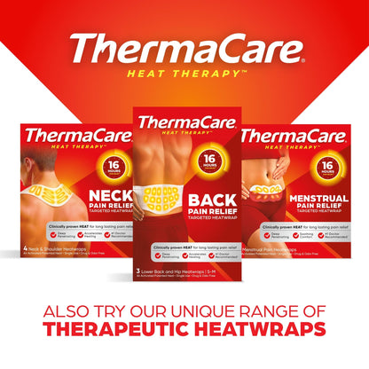 ThermaCare Heat + Max Strength 4% Lidocaine Roll-On - Dual Action Pain Relief with Patented Heatwave Technology - Targeted No-Mess Relief for Back, Neck, Muscles, & Joints - dailyvitalstore