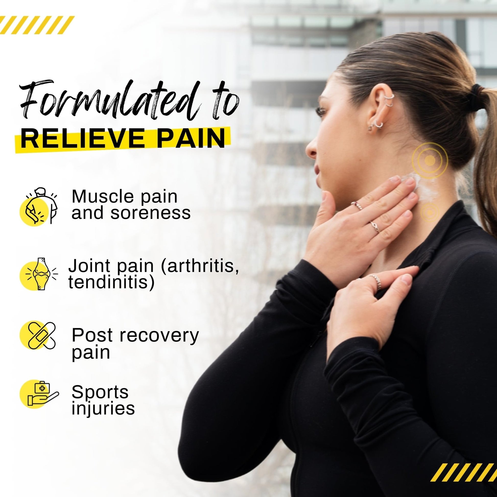 TIDL Cryotherapy Pain Relief Cream, 3 Oz, Targeted Neck Pain, Joint & Muscle Pain Relief with Organic, Plant-Based Menthol, Instant Cooling for Sport & Post Workout Full Body Recovery - dailyvitalstore