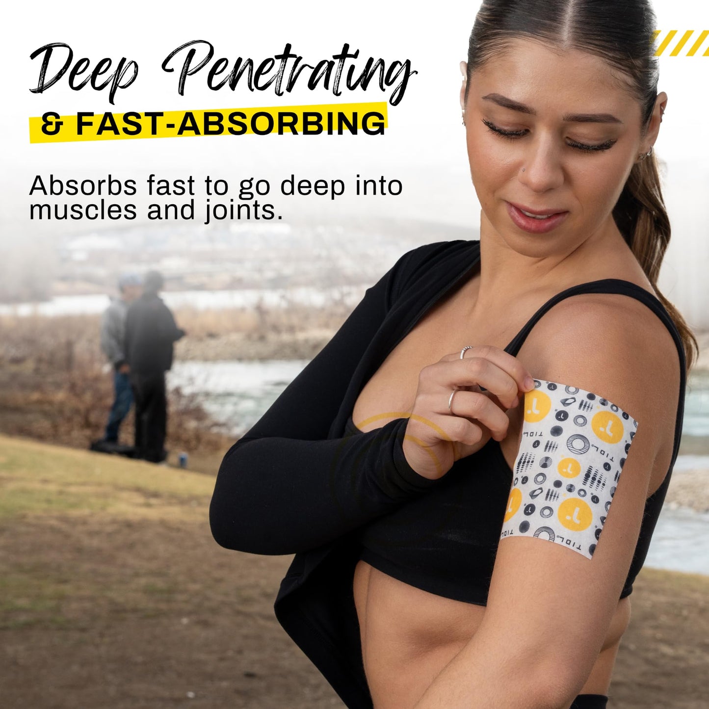 TIDL Recovery Patches, 20 Count, Maximum Strength for Targeted Back Pain, Joint & Muscle Pain Relief, Immediate Numbing & Soothing, Non-Stick Adhesive for Easy Application & Removal - dailyvitalstore