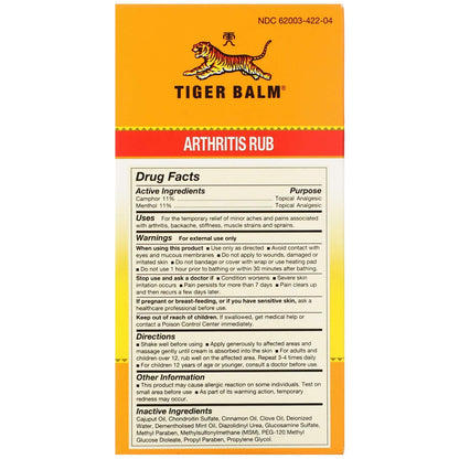 Tiger Balm Balm Arthritis Rub - dailyvitalstore