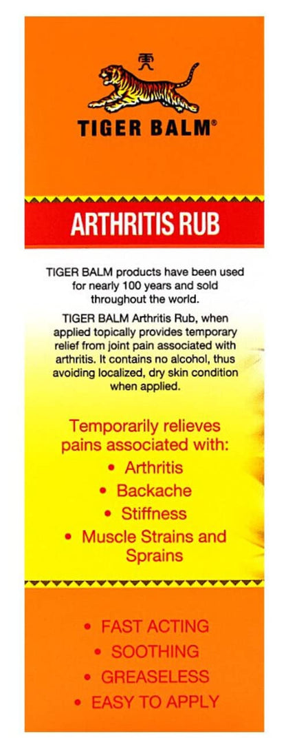 Tiger Balm Balm Arthritis Rub - dailyvitalstore
